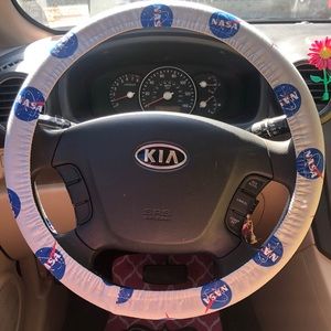 NASA steering wheel cover